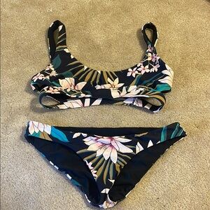 Maaji Black and Pink Bikini Bold Swimwear